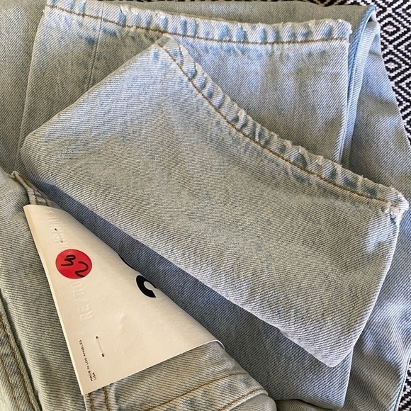 NWT Re/Done Double Yoke Jeans, size 32 - Picture 6 of 9